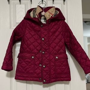 Authentic girls quilted jacket